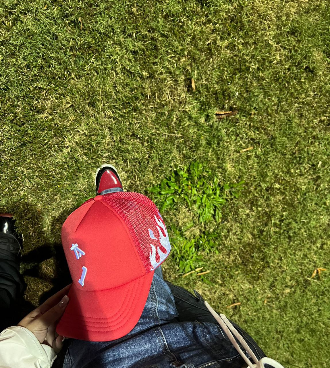 Red Inferno Trucker hats